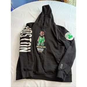 Pro Standard Jayson Boston Celtics Black Hoodie Sweatshirt Size Large